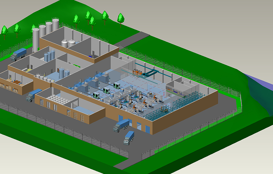 Software für die 3D Fabrikplanung und das 2D Layout | MPDS4
