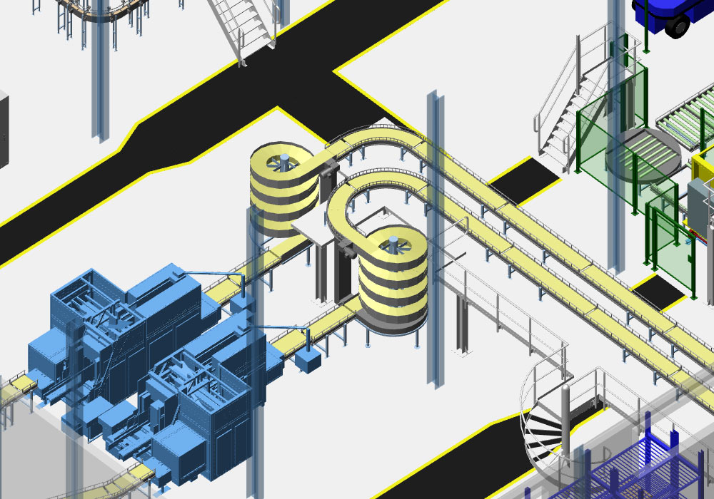 Fabrikplanung mit 3D-Layoutplanung
