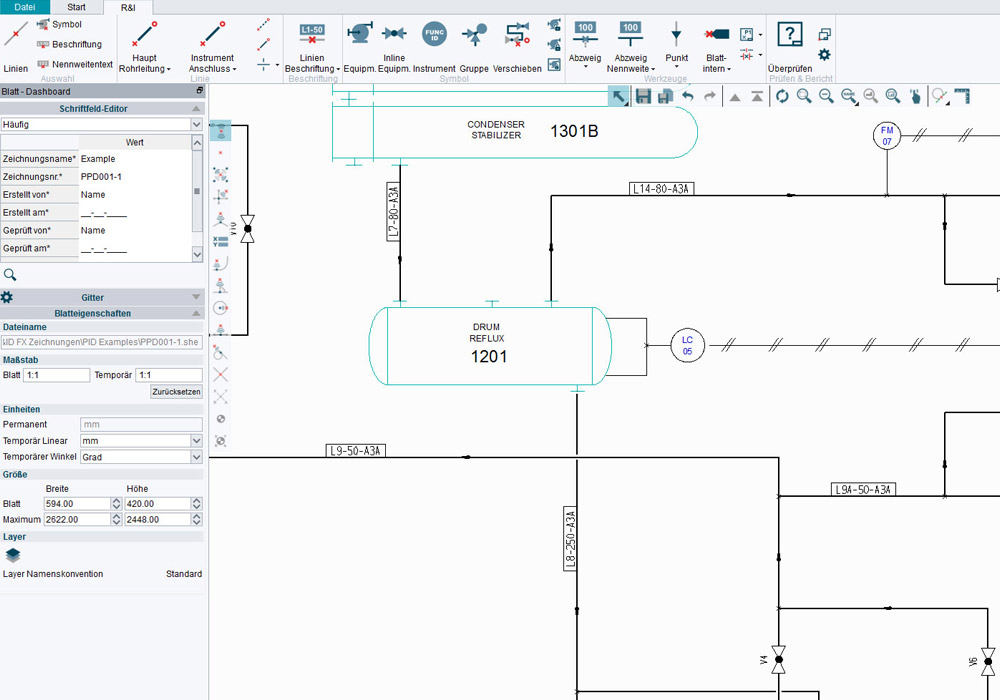 Einfach bessere R&I-Software: M4 P&ID FX