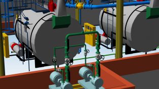 3D-Rohrleitungsbau und Piping Software M4 PLANT