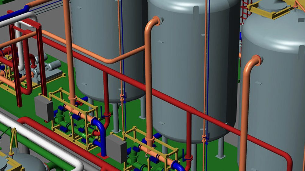 MPDS4-Anlagenbau-3D-CAD-Software-Plant-Design-System Ganzheitlicher 3D-Anlagenbau mit allen Gewerken in einem System