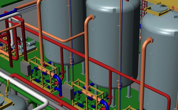 MPDS4-Anlagenbau-3D-CAD-Software-Plant-Design-System Ganzheitlicher 3D-Anlagenbau mit allen Gewerken in einem System