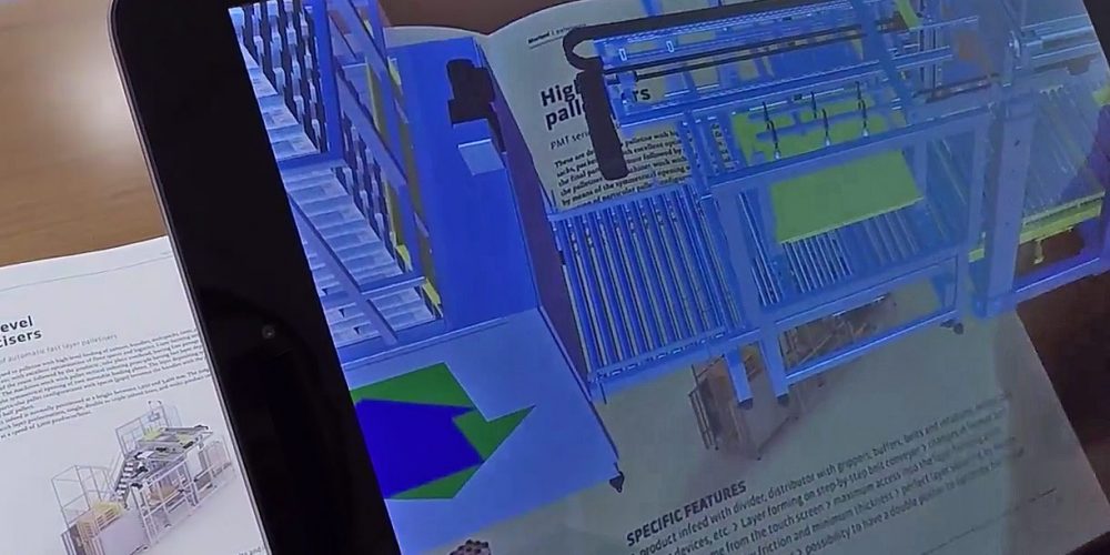 AR-Katalog in erweiterter Realitaet AR-Katalog in erweiterter Realitaet