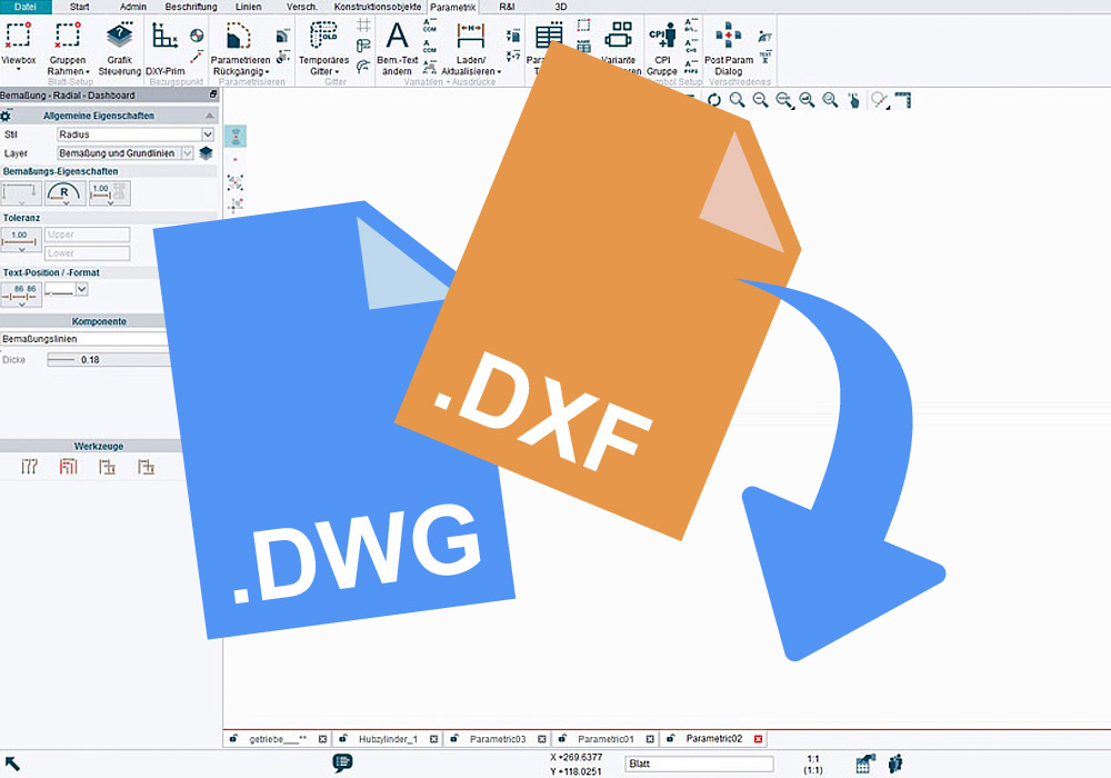 dxf datei online öffnen