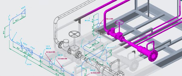 Isometrie für PTC Creo Piping - M4 ISO 4 Creo - Motor2 Isometrie für PTC Creo Piping - M4 ISO