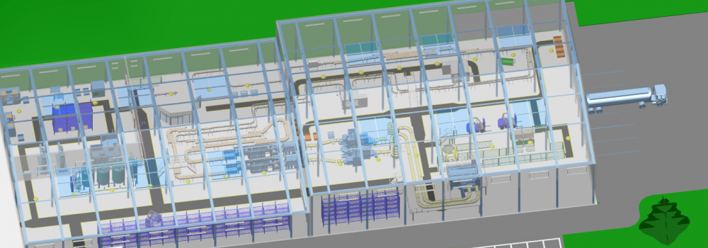 M4 FACTORY - Fabriken und Layouts jeder Größe in 2D und 3D planen