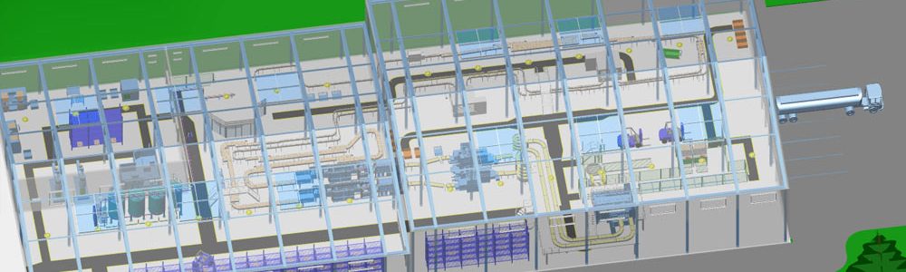 M4 FACTORY - Fabriken und Layouts jeder Größe in 2D und 3D planen Fabrikplanung Software 3D-Planung