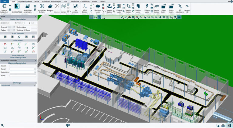 M4 PLANT Anlagenbau Fabrikplanung Software