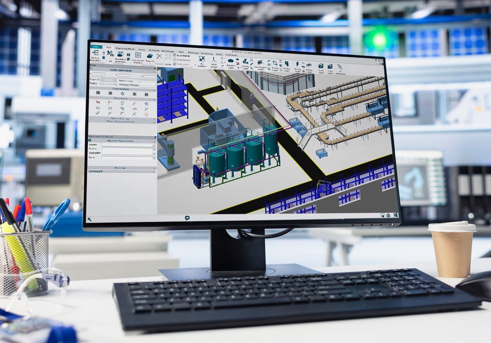 3D Anlagenbau Software für eine effiziente Anlagenplanung