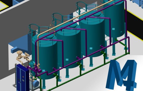 3D Anlagenbau Software M4 PLANT