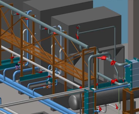 Mit M4 PLANT geplante Kältetechnik Anlage