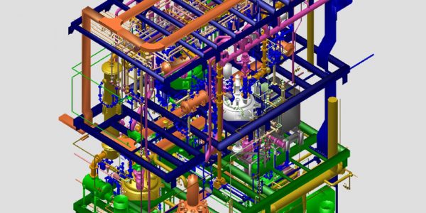 Der Anlagenbauer WSP CEL erstellt 3D-Prozessanlagen mit M4 PLANT